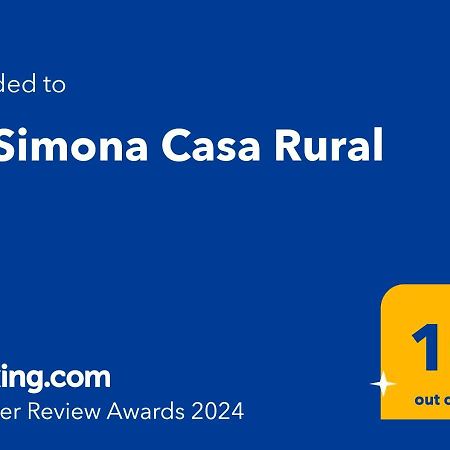 La Simona Casa Rural Perales del Puerto Exterior foto
